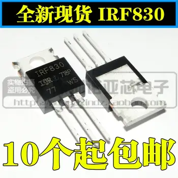 10pcs/lot IRF830 IRF830PBF TO-220 MOS FET New Spot
10pcs/lot IRF830 IRF830PBF TO-220 MOS FET New Spot