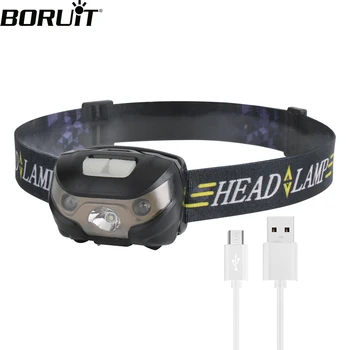 BORUiT LW6062 XPE LED Mini Headlamp 5-Mode Red Light Powerful Headlight Recharable Waterproof Head Torch for Camping Hunting
BORUiT LW6062 XPE LED Mini Headlamp 5-Mode Red Light Powerful Headlight Recharable Waterproof Head Torch for Camping Hunting