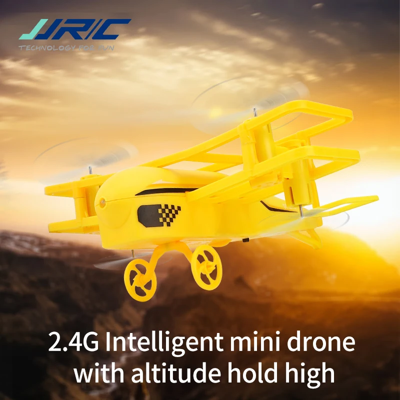 JJRC H95 2.4G 360 Degree Blue/Yellow Rollingl Headless Mode Mode 2 Remote Control Mini Airplane RC Aircraft Model Toys
JJRC H95 2.4G 360 Degree Blue/Yellow Rollingl Headless Mode Mode 2 Remote Control Mini Airplane RC Aircraft Model Toys