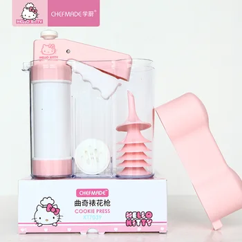 CHEFMADE Hello Kitty kitchen Press Stencil Nozzle Biscuit Mold Silk Flower Tool Bakeware Baking Pastry Cake Decorating Tools
CHEFMADE Hello Kitty kitchen Press Stencil Nozzle Biscuit Mold Silk Flower Tool Bakeware Baking Pastry Cake Decorating Tools