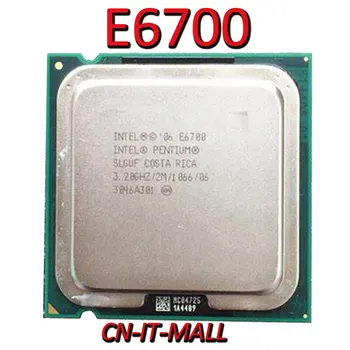 

Pulled Pentium E6700 CPU 3.2GHz 2M 2 Core 2 Threads LGA775 Processor