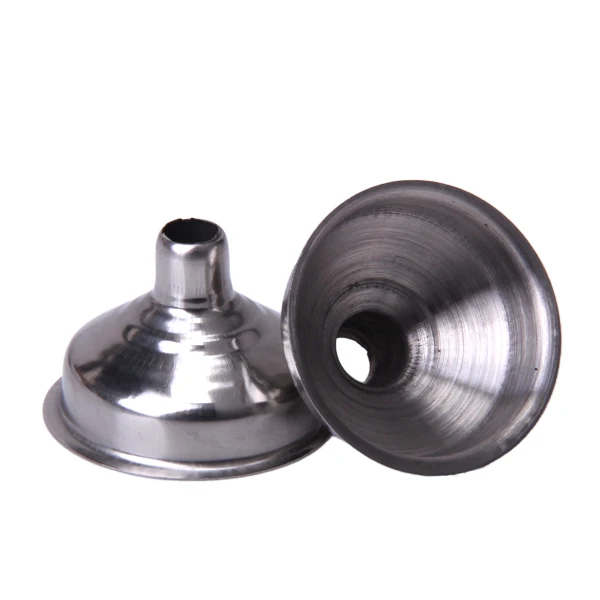 Premium Mini Stainless Steel Funnels Set(2-Pack) for Flask, Spices, Liquid and More Premium Mini Stainless Steel Funnels Set(2-Pack) for Flask, Spices, Liquid and More
