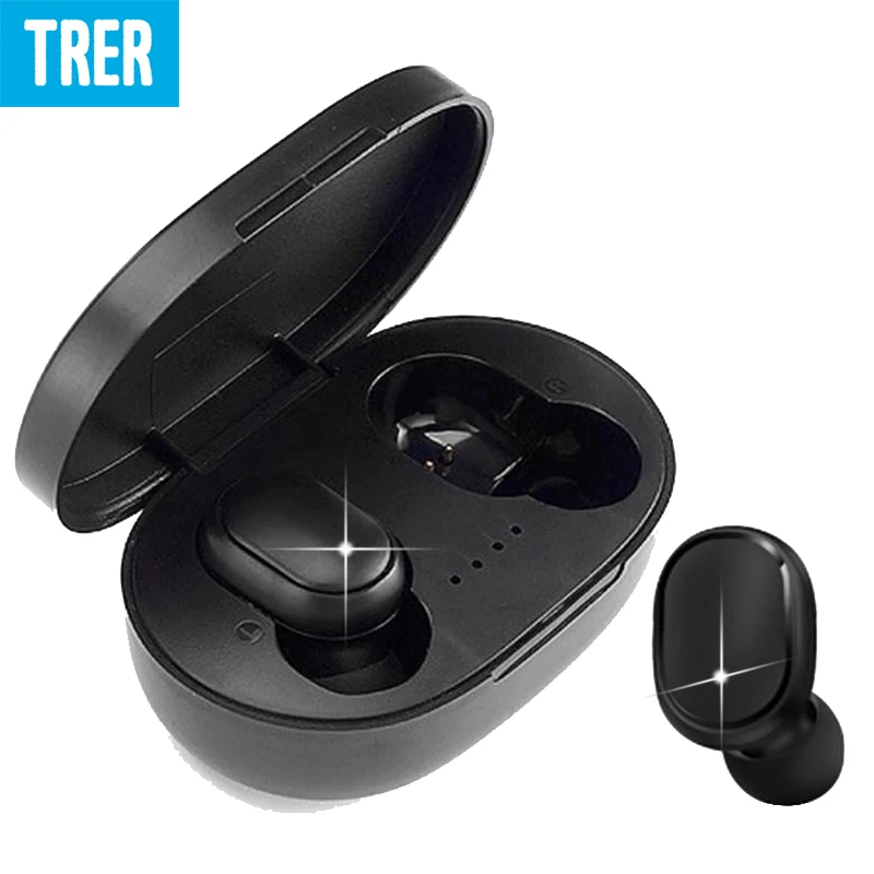 TRER A6S Wireless Headset TWS 5.0 Mini in Ear Wireless Earbuds Voice Assistant Hands-Free Bluetooth Stereo Headphones Earphones
TRER A6S Wireless Headset TWS 5.0 Mini in Ear Wireless Earbuds Voice Assistant Hands-Free Bluetooth Stereo Headphones Earphones