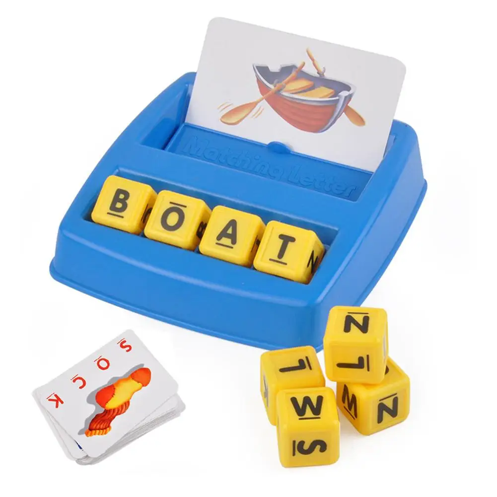 Children Alphabet Puzzle Game Card Plastic Puzzle Educational Toys Match Game Develop Imaginative and Logical Thinking
Children Alphabet Puzzle Game Card Plastic Puzzle Educational Toys Match Game Develop Imaginative and Logical Thinking