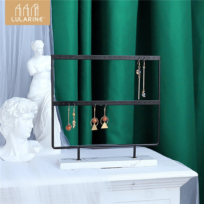 New Fashion 20/40 Creative Wooden Holes Black/White Earrings Ear Studs Jewelry Display Stand Organizer 2 Layers Jewelry Rack 
New Fashion 20/40 Creative Wooden Holes Black/White Earrings Ear Studs Jewelry Display Stand Organizer 2 Layers Jewelry Rack