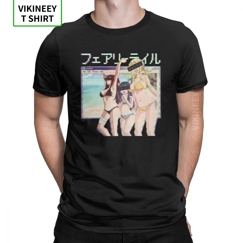Fairy Tail 's Beach TShirt Men Short Sleeves Hipster Anime Manga Kawaii Cute Sexy Tee Shirt Cotton Clothes Black T Shirt
Fairy Tail 's Beach TShirt Men Short Sleeves Hipster Anime Manga Kawaii Cute Sexy Tee Shirt Cotton Clothes Black T Shirt