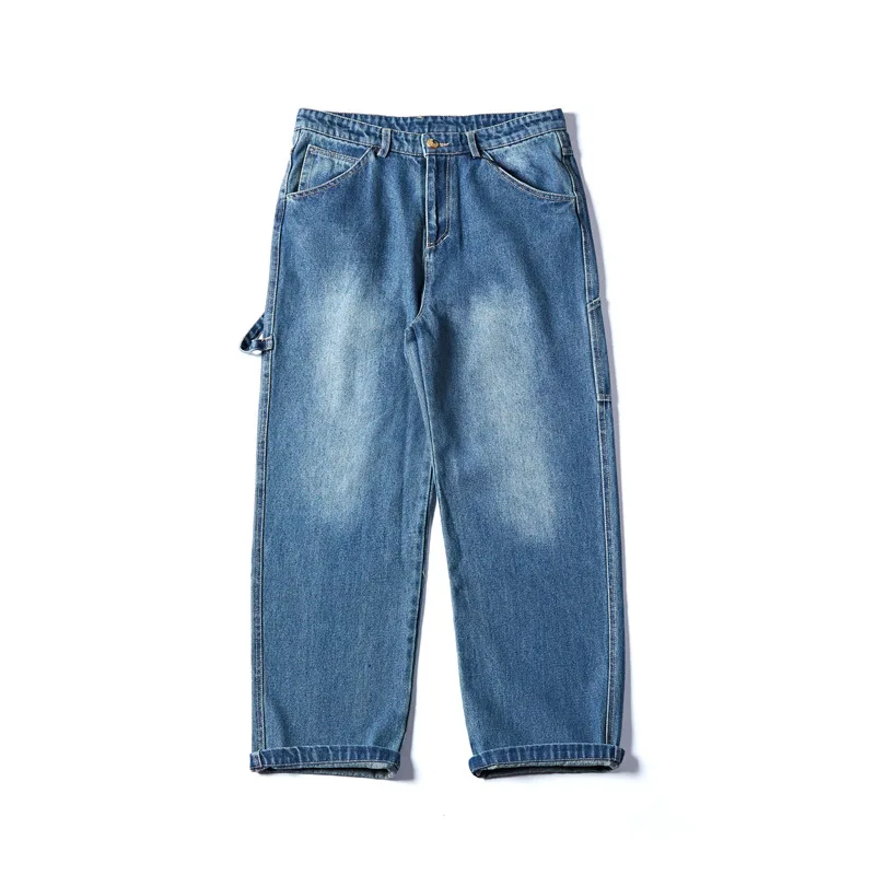 Luoye luo ye 2019 Spring Origional Japanese-style Men'S Wear Retro Washing Straight-Cut Jeans Unisex Trousers K151
Luoye luo ye 2019 Spring Origional Japanese-style Men'S Wear Retro Washing Straight-Cut Jeans Unisex Trousers K151