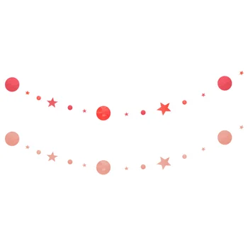 2PCS Christmas Paper String Star Round Pieces Banners Party Paper String Pendant Creative Banners Decor Party Decor Layout for C
2PCS Christmas Paper String Star Round Pieces Banners Party Paper String Pendant Creative Banners Decor Party Decor Layout for C