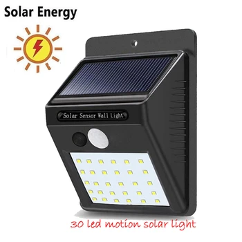1-4Pcs 30 LEDs Solar lamp Wall lamp Wireless PIR Motion Sensor Solar Power Outdoor Waterproof Street Path Garden Security light
1-4Pcs 30 LEDs Solar lamp Wall lamp Wireless PIR Motion Sensor Solar Power Outdoor Waterproof Street Path Garden Security light