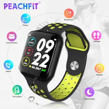 PEACHFIT F8 Full Touch Screen Smart Watch Blood Pressure Fitness Tracker IP67 Heart Rate Monitor Men Women Kids Smartwatch
PEACHFIT F8 Full Touch Screen Smart Watch Blood Pressure Fitness Tracker IP67 Heart Rate Monitor Men Women Kids Smartwatch