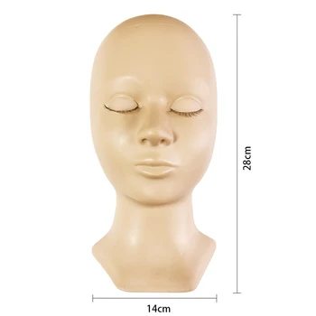Eyelash Extensions Removable Replacement Eyelids Head Model Eye Facial Makeup Practice Head Model
Eyelash Extensions Removable Replacement Eyelids Head Model Eye Facial Makeup Practice Head Model