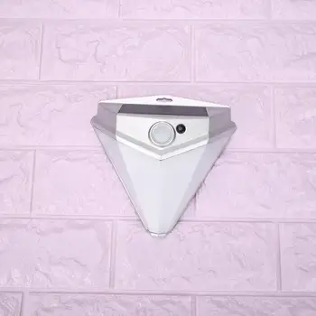 Solar Energy Powered Wall-mounted Lamps Frosted Waterproof Diamond-shaped Motion Sensor LED Lights for Outdoor Garden Yard
Solar Energy Powered Wall-mounted Lamps Frosted Waterproof Diamond-shaped Motion Sensor LED Lights for Outdoor Garden Yard