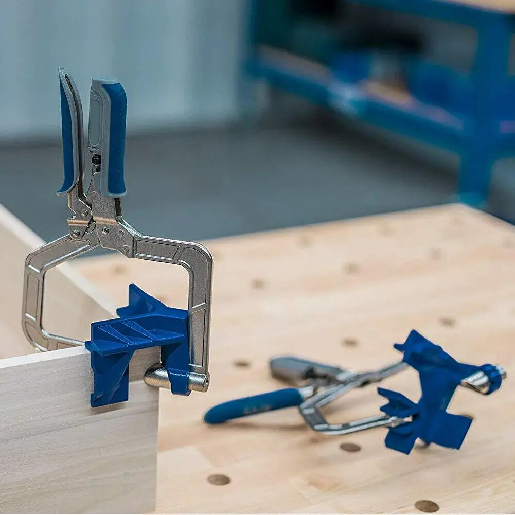 1Pc 90 Degree Right Angle Woodworking Clamp Picture Frame Corner Clip Hand Tool Clamps for Woodworking
1Pc 90 Degree Right Angle Woodworking Clamp Picture Frame Corner Clip Hand Tool Clamps for Woodworking