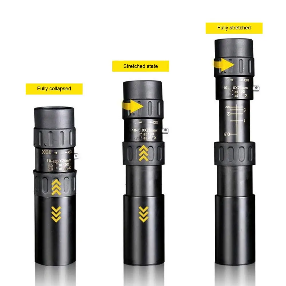 Hunting Monocular Telescope 10-300X High Power Monocular Telescope Binoculars Low Light Night Vision Monocular Camping Equipment
Hunting Monocular Telescope 10-300X High Power Monocular Telescope Binoculars Low Light Night Vision Monocular Camping Equipment