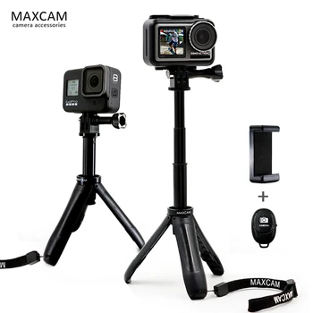 MAXCAM for Gopro Hero 8 7 6 Extendable Handle Tripod Pocket Pole Mini Selfie Stick for DJI OSMO Action Sports camera smart phone
MAXCAM for Gopro Hero 8 7 6 Extendable Handle Tripod Pocket Pole Mini Selfie Stick for DJI OSMO Action Sports camera smart phone