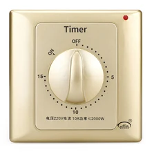 Mechanical Timer Swtich AC 15 Minutes Timer Switch Controller Countdown High Power Timing Control Tools Water Pump Timer 220v
Mechanical Timer Swtich AC 15 Minutes Timer Switch Controller Countdown High Power Timing Control Tools Water Pump Timer 220v