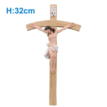Crucifix Statue Jesus Cross for Home Wall Decor Resin
Crucifix Statue Jesus Cross for Home Wall Decor Resin