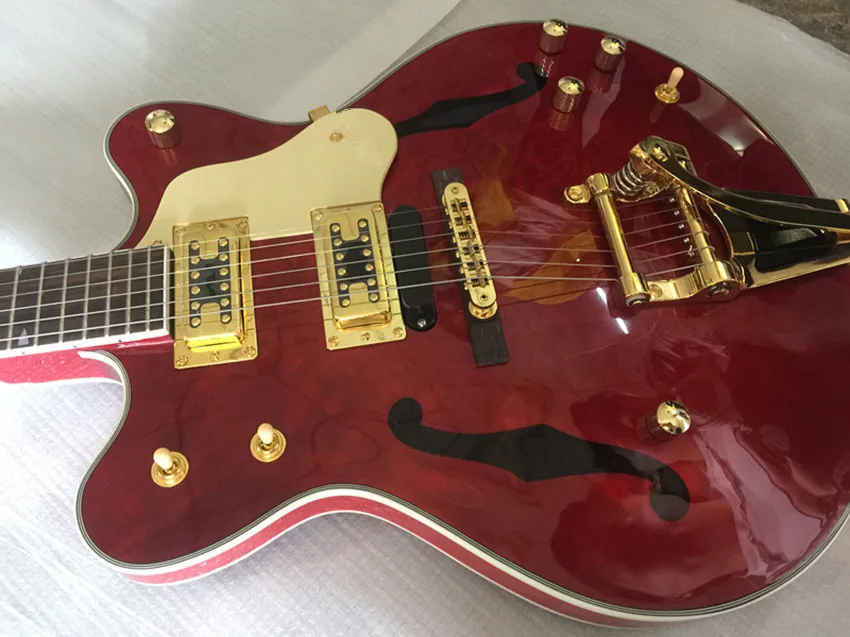 Electric Guitar/Red Double Line High Quality Guitar/Anmiyue Customizable Chinese Electric Guitar
Electric Guitar/Red Double Line High Quality Guitar/Anmiyue Customizable Chinese Electric Guitar