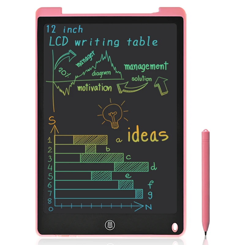 12 Inch Color LCD Writing Tablet Business Office Handwriting Pad Children's Electronic Blackboard Colorful Graphic Tablet Gift
12 Inch Color LCD Writing Tablet Business Office Handwriting Pad Children's Electronic Blackboard Colorful Graphic Tablet Gift