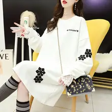 2021 new winter and spring lazy style ladies fashion solid color O-neck loose casual j robe sweater dress pullover
2021 new winter and spring lazy style ladies fashion solid color O-neck loose casual j robe sweater dress pullover