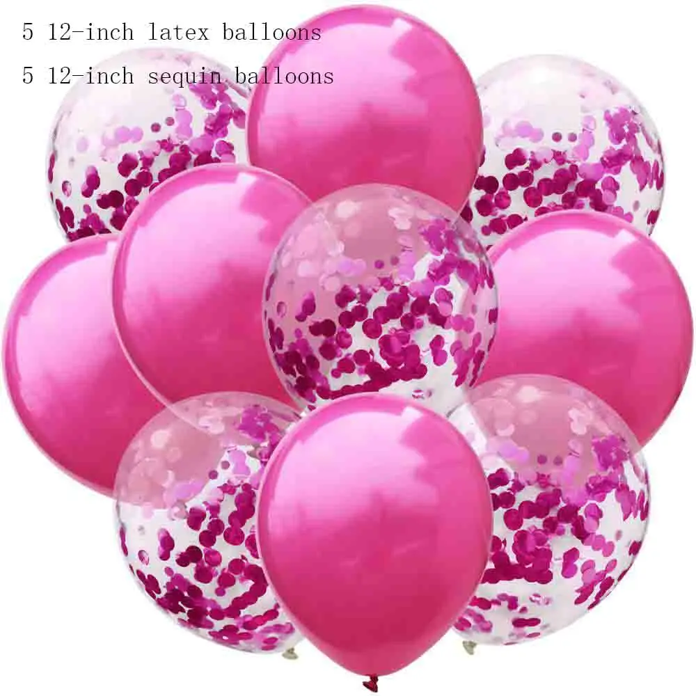 10pcs-lot-12inch-Latex-Balloons-And-Colored-Confetti-Birthday-Party-Decorations-Mix-Rose-Wedding-Decoration-Helium(4)