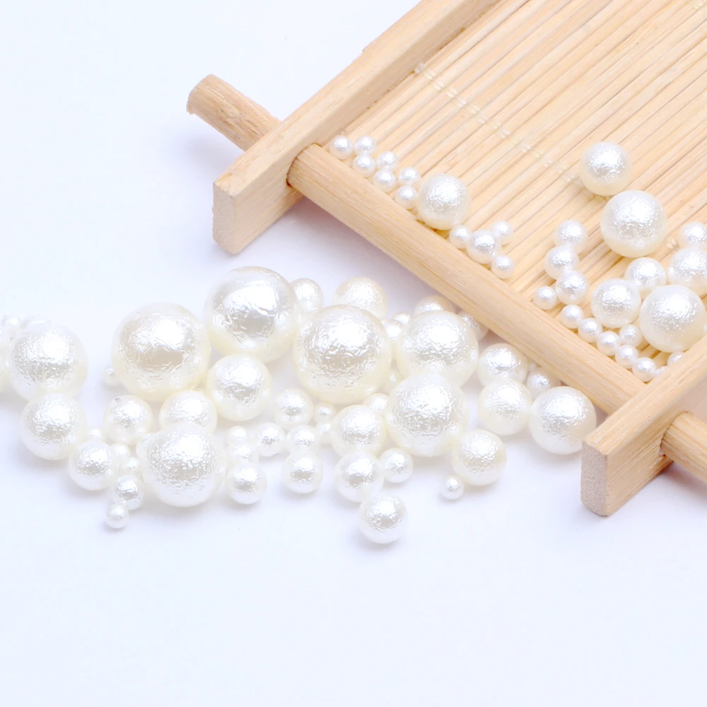 Ivory Color Nail DIY Wrinkle Pearls No Hole Imitation Beads Many Sizes Round Beige Gems For Designer DIY Crafts Embllishments
Ivory Color Nail DIY Wrinkle Pearls No Hole Imitation Beads Many Sizes Round Beige Gems For Designer DIY Crafts Embllishments