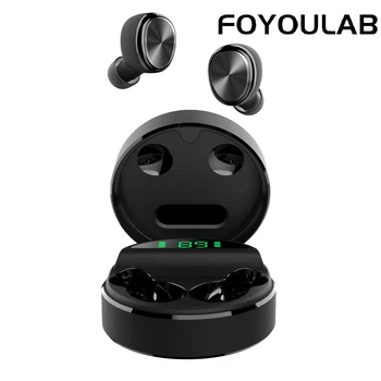 FOYOULAB F06 Best Bass Bluetooth Earphones In Ear TWS Stereo Earbuds Type C Wireless Charging Headset With Microphone For Cell
FOYOULAB F06 Best Bass Bluetooth Earphones In Ear TWS Stereo Earbuds Type C Wireless Charging Headset With Microphone For Cell