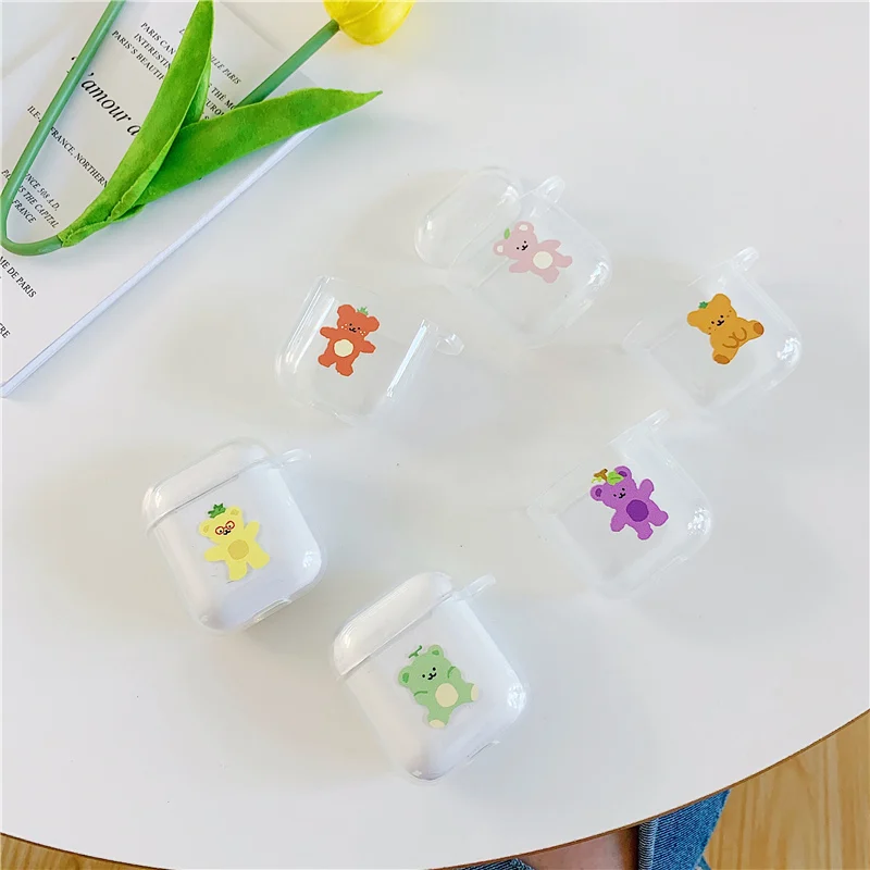 Fruits bears for apple airpods silicone soft case cover thick wireless bluetooth headphone headset cover for iphone charging bag
Fruits bears for apple airpods silicone soft case cover thick wireless bluetooth headphone headset cover for iphone charging bag
