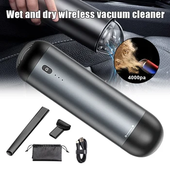 Car Vacuum Cleaner Portable Wireless Handheld Wet Dry Use Auto Vacuum Cleaner Robot for Car Interior & Home & Computer Cleaning 
Car Vacuum Cleaner Portable Wireless Handheld Wet Dry Use Auto Vacuum Cleaner Robot for Car Interior & Home & Computer Cleaning