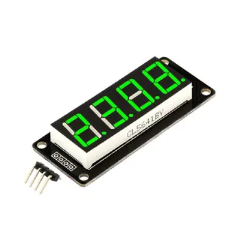 0.56''Inch TM1637 4Bit Digital LED 7Segment Clock Tube Display For Arduino
0.56''Inch TM1637 4Bit Digital LED 7Segment Clock Tube Display For Arduino