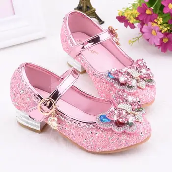 Fashion Princess Leather Shoes for Girls Dress High Heels Kids Crystal Party Shoes Pearl Children Banquet Wedding Leather Shoes
Fashion Princess Leather Shoes for Girls Dress High Heels Kids Crystal Party Shoes Pearl Children Banquet Wedding Leather Shoes