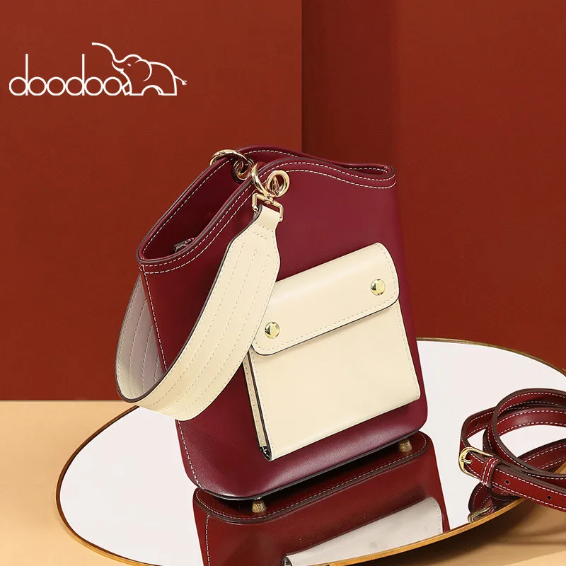 DOODOOBag Female2020New Spring and Summer Messenger Bag Personality Contrast Color Wild Portable Wide Shoulder Strap ShoulderBag
DOODOOBag Female2020New Spring and Summer Messenger Bag Personality Contrast Color Wild Portable Wide Shoulder Strap ShoulderBag