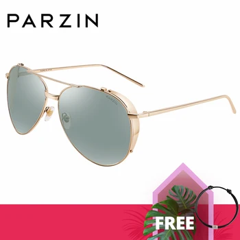 PARZIN Brand Polarized Sunglasses Men & Women Retro Classics Colors Lens Pilot Metal Frame Anti UV400 Driving Glasses 9662F
PARZIN Brand Polarized Sunglasses Men & Women Retro Classics Colors Lens Pilot Metal Frame Anti UV400 Driving Glasses 9662F