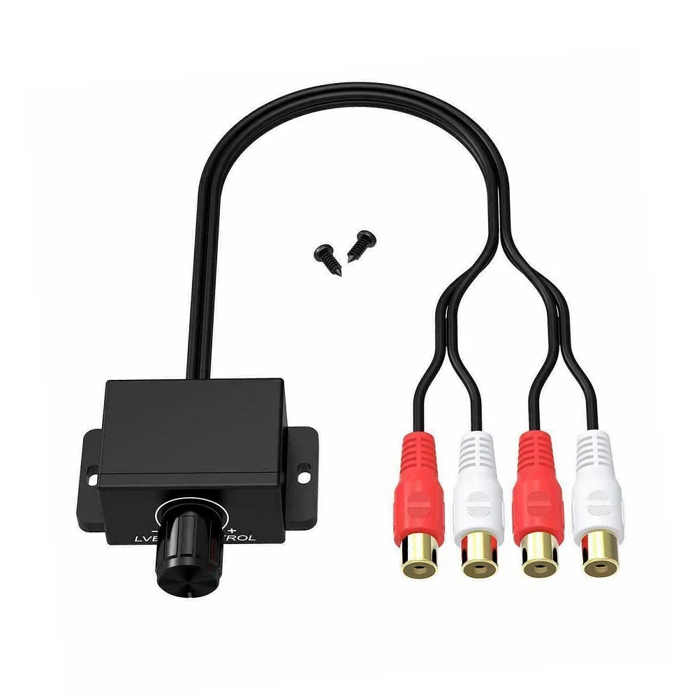 Accessories Stereo Car Interior Knob Digital Adapter Level Mini Remote Audio Amplifier Volume Control Universal Bass Boost | Автомобили и