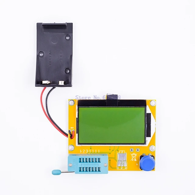 A2-- 12864 Mega328 ESR Transistor Resistor Diode Capacitor Mosfet Tester w/ Test hook NA430
A2-- 12864 Mega328 ESR Transistor Resistor Diode Capacitor Mosfet Tester w/ Test hook NA430