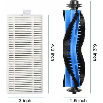 Filter Side Brush Kit For Eufy RoboVac 11S 12 15c 30c Models Vacuum Cleaner Part 
Filter Side Brush Kit For Eufy RoboVac 11S 12 15c 30c Models Vacuum Cleaner Part