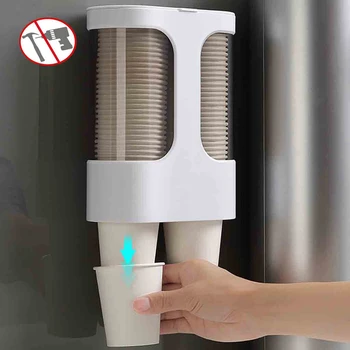 Disposable cup holder Dispenser paper cup water cup plastic cup holder Automatic cup holder free punching rack
Disposable cup holder Dispenser paper cup water cup plastic cup holder Automatic cup holder free punching rack