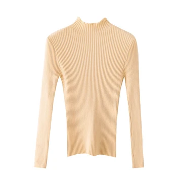 Autumn Winter New Turtleneck Long-sleeved Pullover Korean Style Solid Color Women's Sweater New
Autumn Winter New Turtleneck Long-sleeved Pullover Korean Style Solid Color Women's Sweater New
