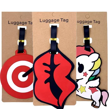 Creative Lips Lipstick Suitcase ID Addres Holder Silica Gel Baggage Boarding Luggage Tags Portable Label Travel Accessories
Creative Lips Lipstick Suitcase ID Addres Holder Silica Gel Baggage Boarding Luggage Tags Portable Label Travel Accessories