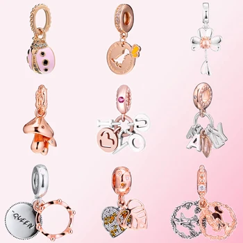 2019 100% 925 Sterling Silver Classic Rose Gold Mermaid Charm Pendant Bracelet DIY Accessories Pendant Free Shipping Wholesale 
2019 100% 925 Sterling Silver Classic Rose Gold Mermaid Charm Pendant Bracelet DIY Accessories Pendant Free Shipping Wholesale