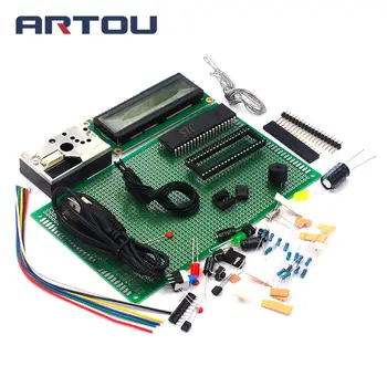 (kit) 51 single-chip PM2.5 air quality detector design dust alarm universal board parts
(kit) 51 single-chip PM2.5 air quality detector design dust alarm universal board parts