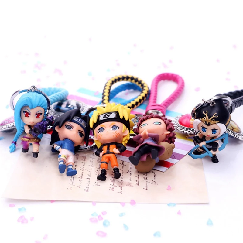 3D Anime Keyring Naruto Keychain Figure Kakashi Naruto Doll Key Chain with a Box Car Bag Charms Pendant for Cosplay Jewelry Gift
3D Anime Keyring Naruto Keychain Figure Kakashi Naruto Doll Key Chain with a Box Car Bag Charms Pendant for Cosplay Jewelry Gift