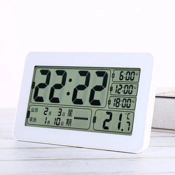 Multi-functional Plastic Student Alarm Clock Creative Simple Night Light Clock Relogio Digital De Mesa Student Supplies OO50AC
Multi-functional Plastic Student Alarm Clock Creative Simple Night Light Clock Relogio Digital De Mesa Student Supplies OO50AC