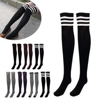 Women Socks Stockings Warm Thigh High Over the Knee Socks Long Cotton Striped Stockings Sexy Stockings 6 Colors
Women Socks Stockings Warm Thigh High Over the Knee Socks Long Cotton Striped Stockings Sexy Stockings 6 Colors