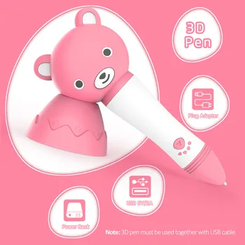 3D Pen with PLA Filament Refills Voice Prompts 3D Printing Drawing Pen Extruding Speed Control Perfect Gift for Kids DIY
3D Pen with PLA Filament Refills Voice Prompts 3D Printing Drawing Pen Extruding Speed Control Perfect Gift for Kids DIY
