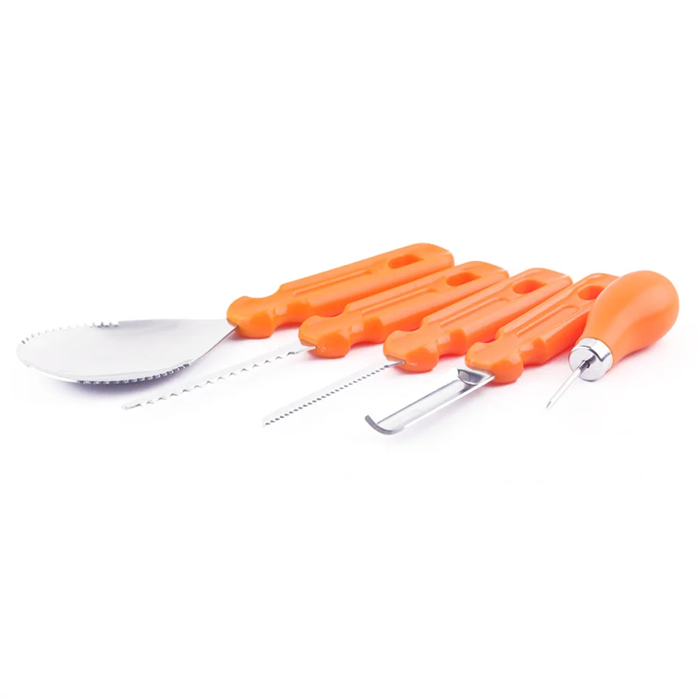 5pcs Halloween Pumpkin Carving Cutter Melon Fruit Kitchen Cutter Children Pumpkin Lamp Decoration Tool Carving Cutter Props Oc15
5pcs Halloween Pumpkin Carving Cutter Melon Fruit Kitchen Cutter Children Pumpkin Lamp Decoration Tool Carving Cutter Props Oc15