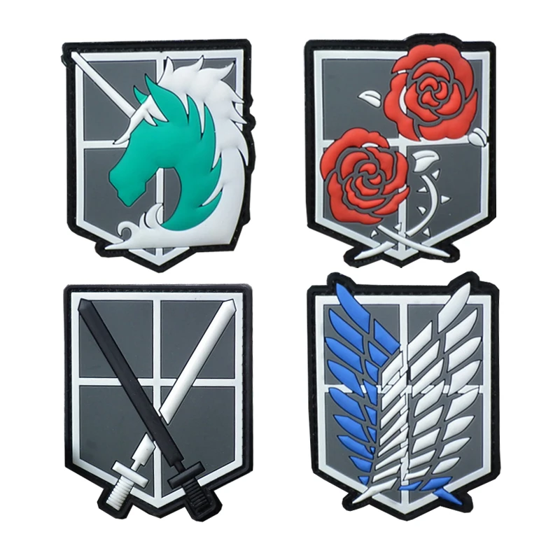 Attack on Titan PVC Rubber Patches Scouting Legion Recon Corps Patch Backpack Jacket Applique Anime Cosplay Badge Large Bedge
Attack on Titan PVC Rubber Patches Scouting Legion Recon Corps Patch Backpack Jacket Applique Anime Cosplay Badge Large Bedge