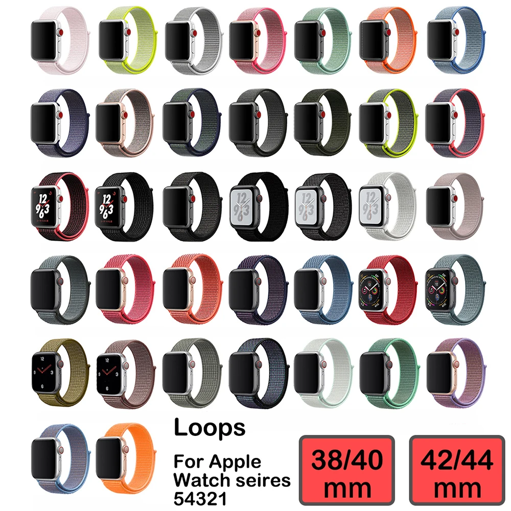 Nylon 2 Braided Belt Sport Loop Band For Apple Watch Series 54321 38/40mm 42/44mm
Nylon 2 Braided Belt Sport Loop Band For Apple Watch Series 54321 38/40mm 42/44mm