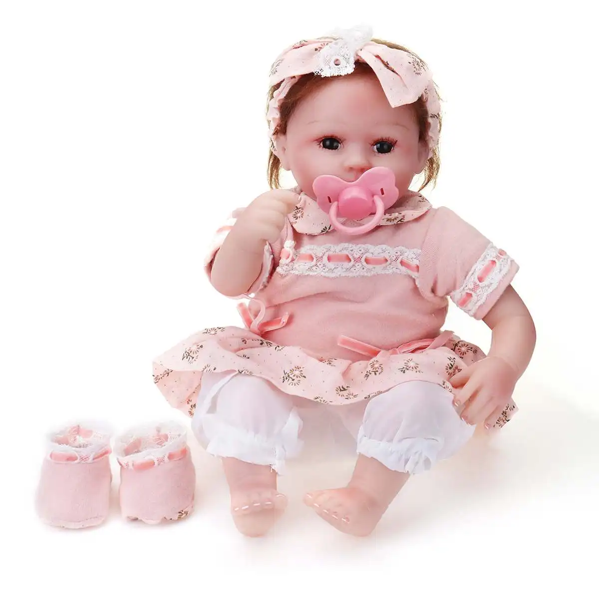 Hot 18 inch 45CM Realistic Doll Reborn Baby Silicone Reborn Dolls Toys Lifelike Reborn Toys Babies Toys for Girl Kids Birthday C
Hot 18 inch 45CM Realistic Doll Reborn Baby Silicone Reborn Dolls Toys Lifelike Reborn Toys Babies Toys for Girl Kids Birthday C
