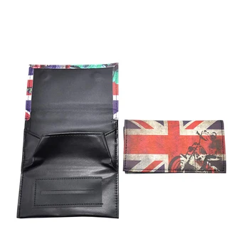 Multi-pattern PU cigarette bag tri-fold with concealed buckle with 78mm / 70mm paper holder portable pocket size tobacco box
Multi-pattern PU cigarette bag tri-fold with concealed buckle with 78mm / 70mm paper holder portable pocket size tobacco box